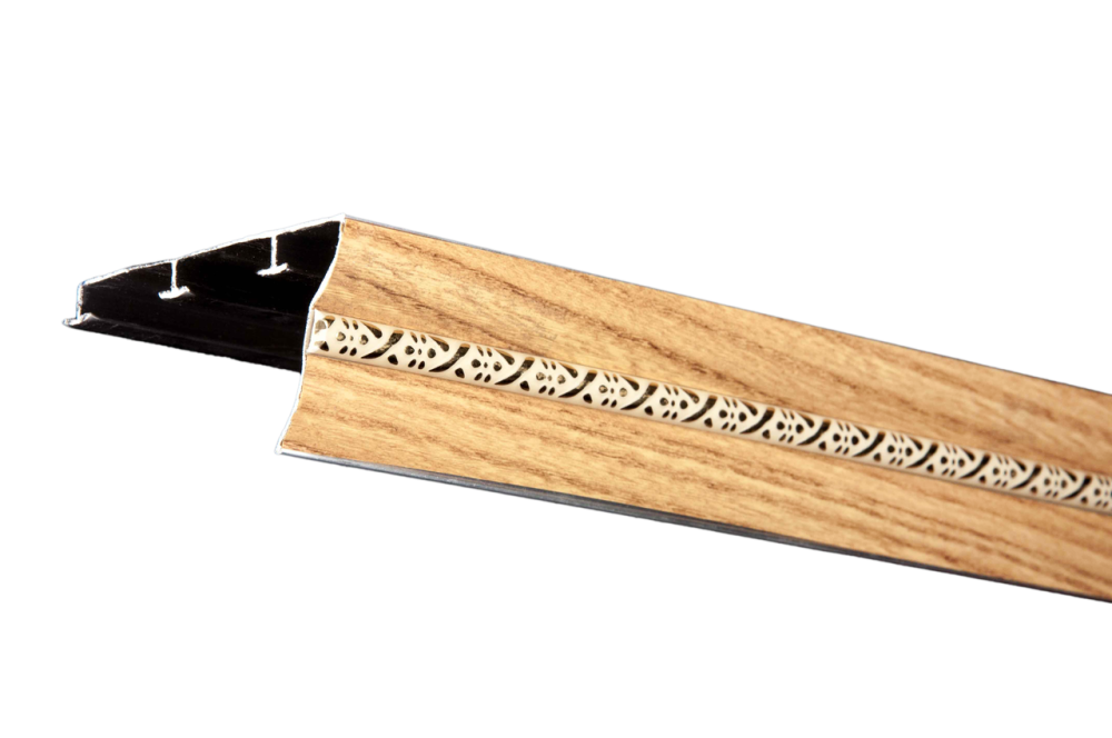 Алюминиевый карниз тройной БР-03 Дуб ясный Бровары - изображение 5