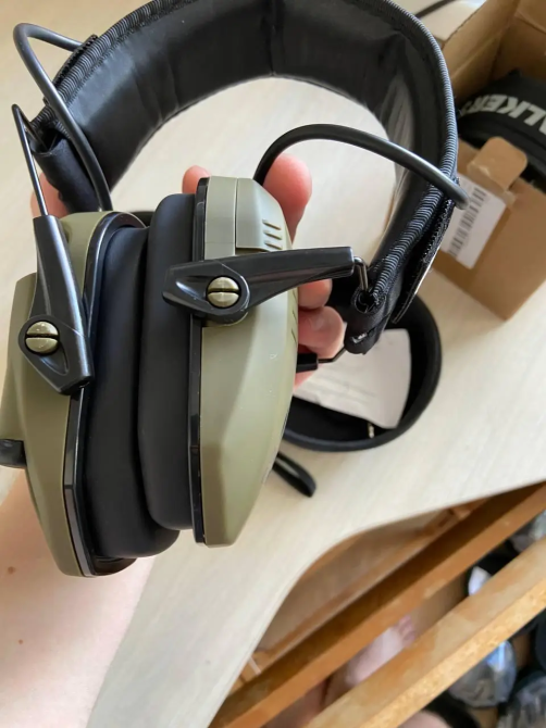 Тактические активные наушники Walkers Razor (с чехлом) Оливковый Винница - изображение 6