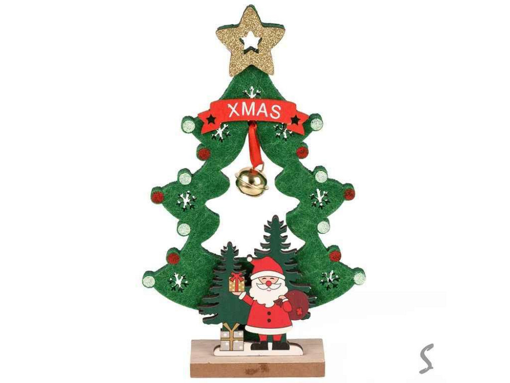 Декор новорічний 13*22см XMas R33804 ТМ STENSON Київ - фото 1