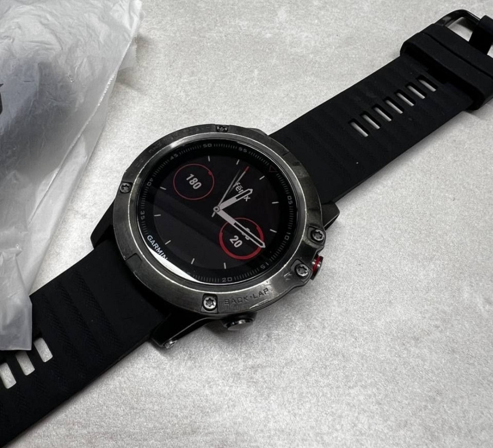 Часы: Garmin Fenix 5x Sapphire Киев - изображение 2