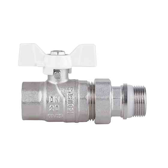 Кран кульовий "Американка" Thermo Alliance Forte 3/4" з антипротічкою прямий SF222W20 Київ