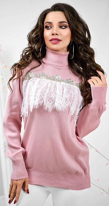 Тёплый и нарядный гольф (48-52) Киев - изображение 1