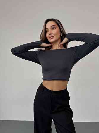 Стильна жіноча кофта з відкритими плечима мікродайвінг 46/48 Одеса