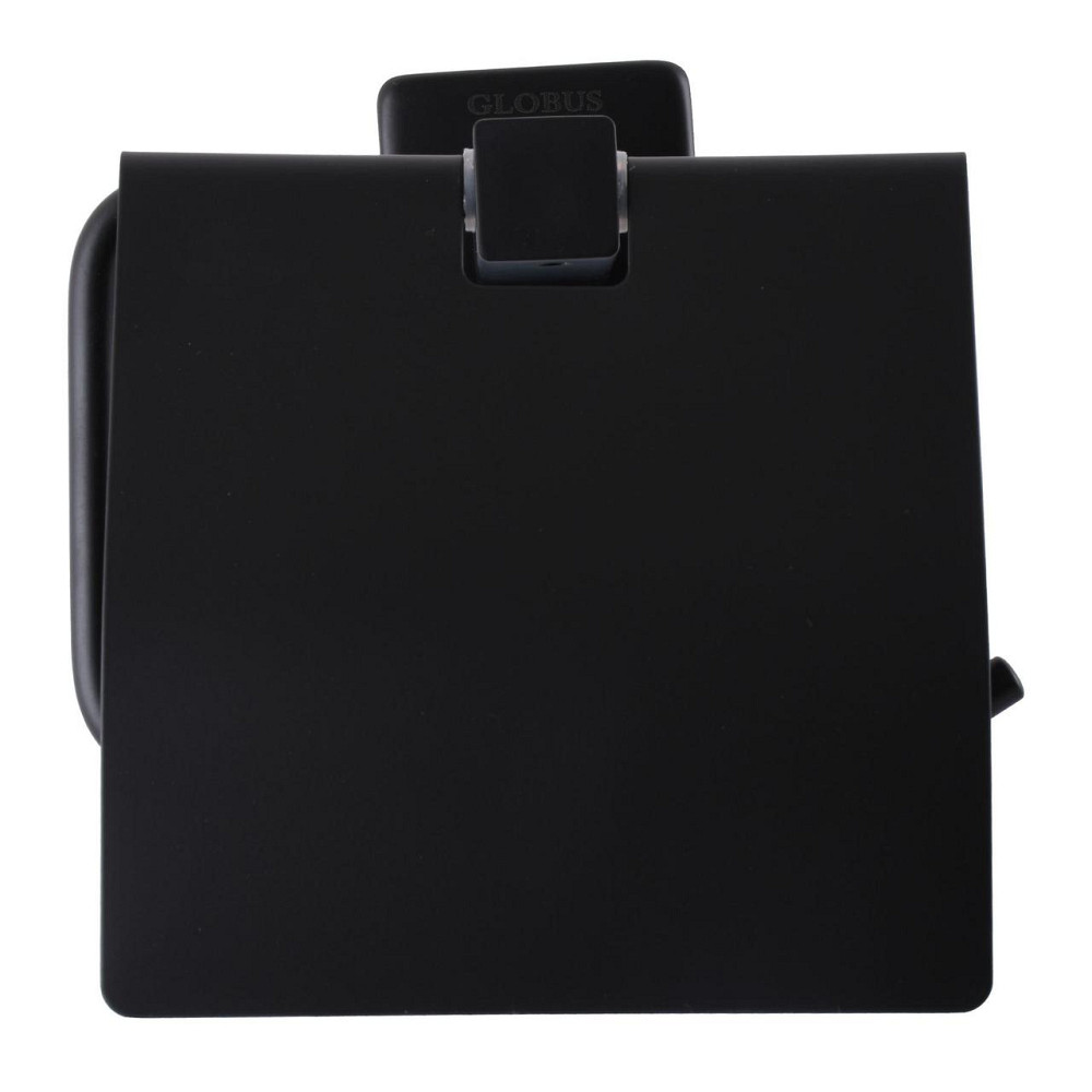 Тримач туалетного паперу Globus Lux BQ9410 чорний матовий SUS304 Київ - фото 2