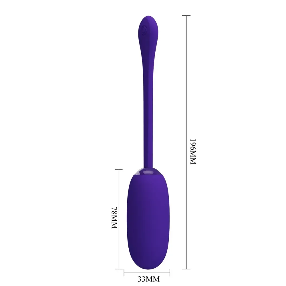 Перезаряжаемое вибро яйцо Pretty Love - Julius EGG Purple, BI-014653-3 Sex Aura Киев - изображение 9
