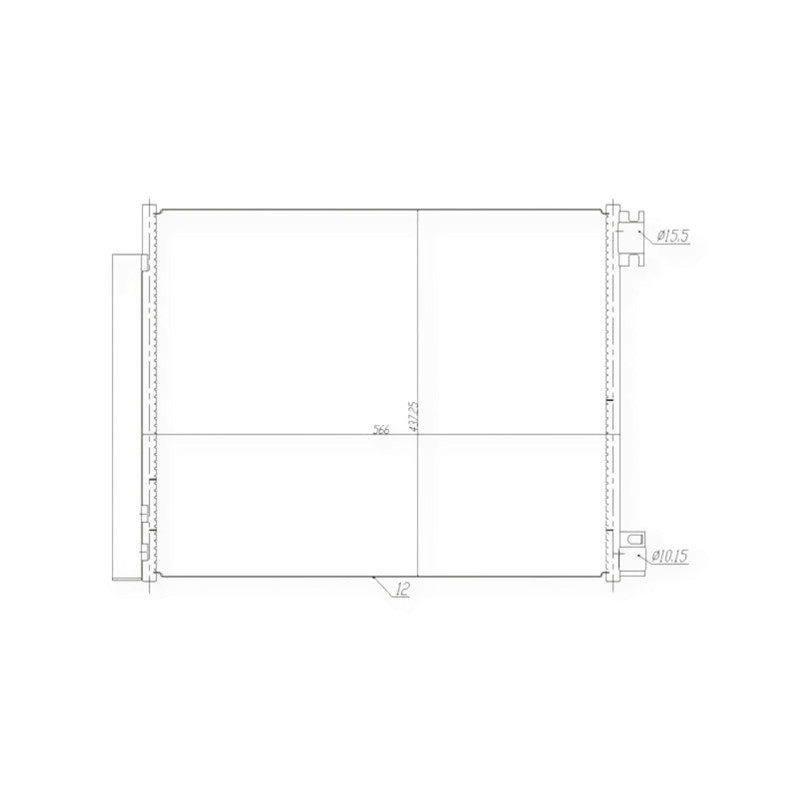 Радиатор Рено Megane IV, Scenic IV 15- кондиционера Мукачево - изображение 1