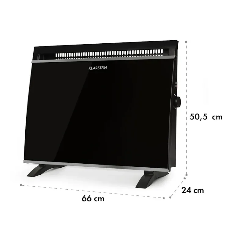 Б/У Обогреватель стеклянный конвектор Klarstein Gotland из Германии Днепр - изображение 6