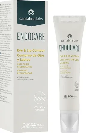 Регенеруючий та омолоджуючий крем-контур для очей та губ Endocare Eye and Lip Contour CANTABRIA, 15 мл Дніпро