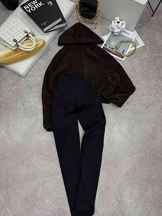 Женский теплый повседневный костюм двусторонний полар Флис Шоколад, 42/44 Одесса