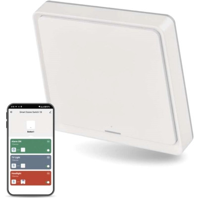 Умный выключатель EMOS H5011 1 button ZigBee 3.0 White (H5011) Винница - изображение 8