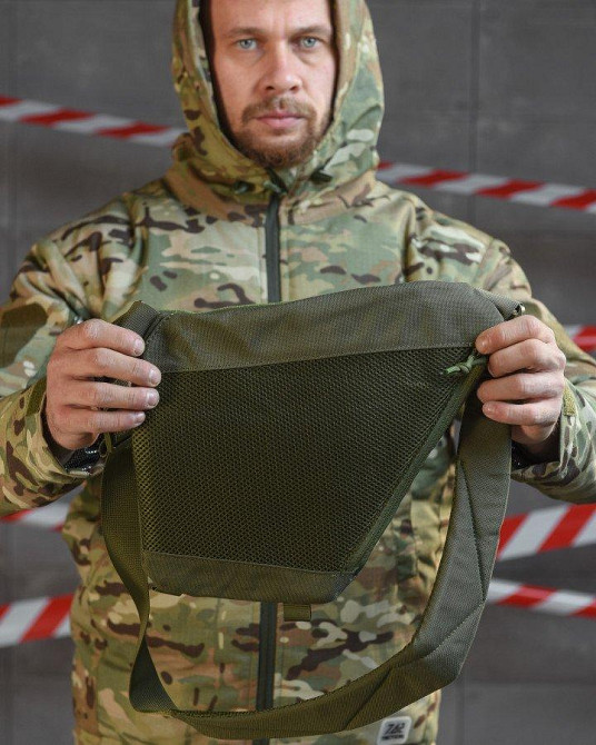 Нагрудна тактична сумка під одяг ОЛІВА ВТ4735 Одеса - фото 6