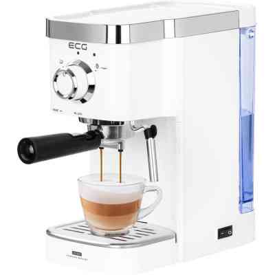 Ріжкова кавоварка еспресо ECG ESP 20301 White (ESP20301 White) Вінниця