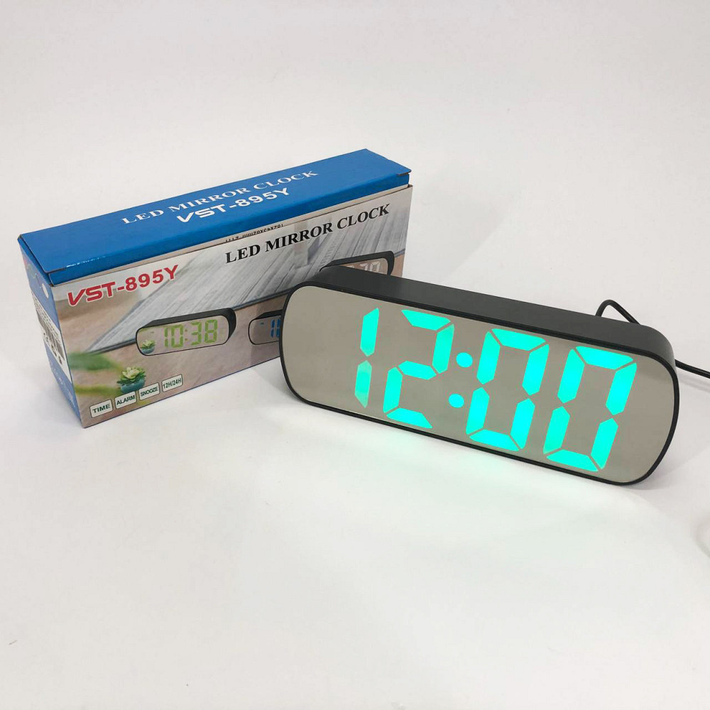 Часы светодиодные настольные хорошие, Электронные часы со встроенным дисплеем настольные классные EA-58 Ивано-Франковск - изображение 10