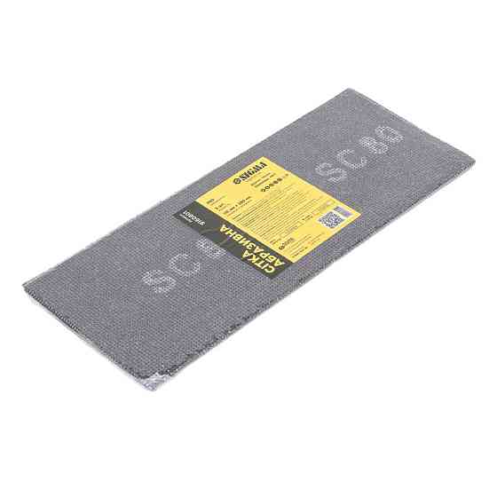 Сетка абразивная 115×280мм Р80 (5шт) SIGMA (9160801) Ровно