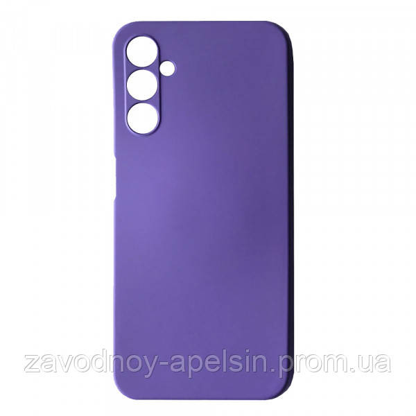 Samsung A34 A345 A346 A35 Чехол силиконовый Защита камеры (лиловый) Одесса - изображение 1