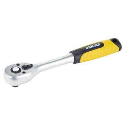 Тріскачка Sigma 3/8&apos;&apos; 200мм 72T CrV (6050031) Вінниця