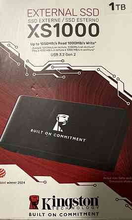 Ssd xs1000 kingston, 1 tb. Киев