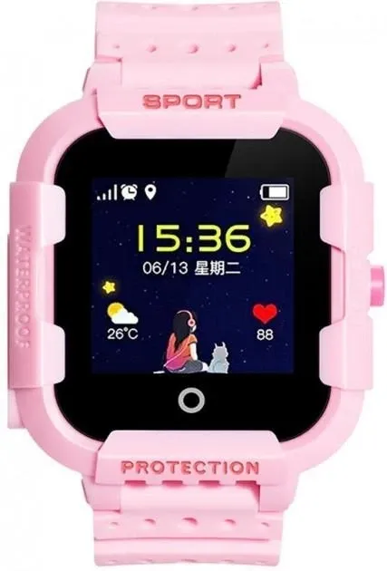 Дитячий розумний годинник Wonlex Smart Baby Watch KT03: GPS, Водонепроникність та повний контроль безпеки Київ - фото 3