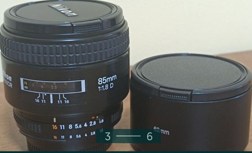 Об'єктив: Nikon 85 mm. f/1.8D AF Nikkor. Київ - фото 3