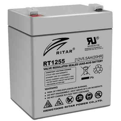 Батарея до ДБЖ Ritar AGM RT1255, 12V-5.5Ah (RT1255) Вінниця