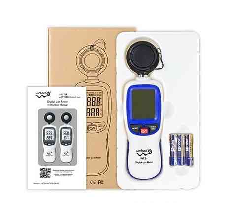 Цифровий люксметр + термометр 200000 Lux WINTACT WT81 Одеса