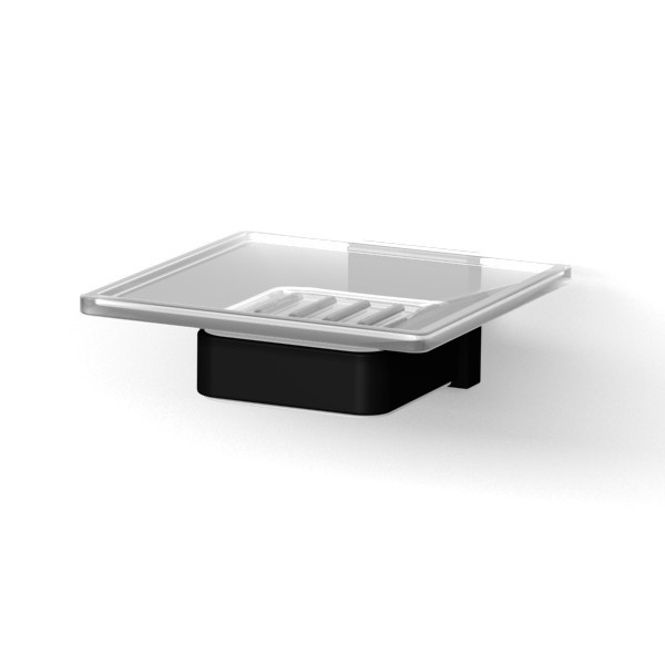 Мильниця для ванни IMPRESE BILOVEC чорна Київ - фото 1