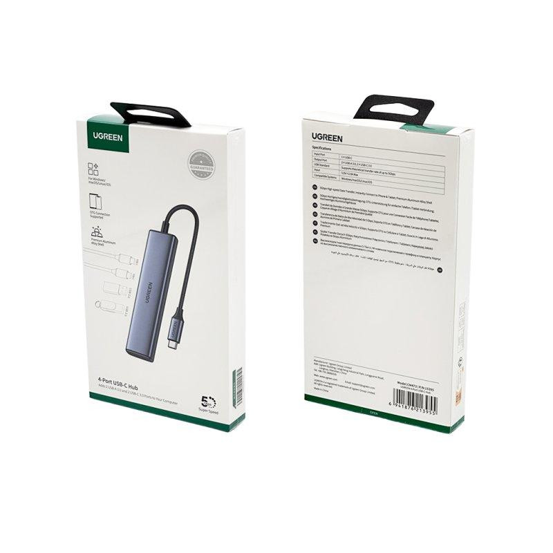 USB-хаб UGREEN 4-Port USB-C Hub Київ - фото 2