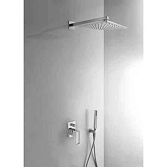 Душова система TRES CUADRO-TRES 106980 прихованного монтажу,два споживача,лійка 300*300мм Spain (000004871) Київ