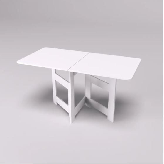 Стол книга, Белый, 1400х700х750 Львов - изображение 1