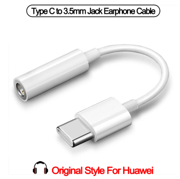 Перехідник Maxyou Type-C — 3,5 jack White Київ - фото 1