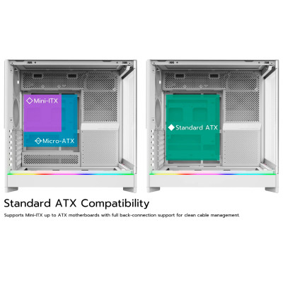 Корпус MONTECH HS02 PRO (W) Винница - изображение 4