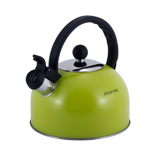Чайник 2,5л зі свистком (салатовий,кавовий,беж) 0679A KAMILLE Житомир - изображение 10