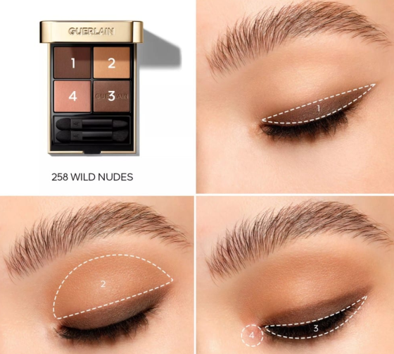 Тіні для повік Guerlain Ombre G Quad Eyeshadow Palette Слов'янськ