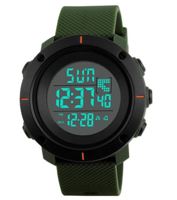 Годинники наручні SKMEI 1213AG, ARMY GREEN BIG SIZE, 9736 Дніпро - фото 3