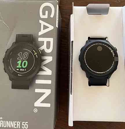 Спортивний смарт-годинник Garmin   Garmin Forerunner 55 Black Харків