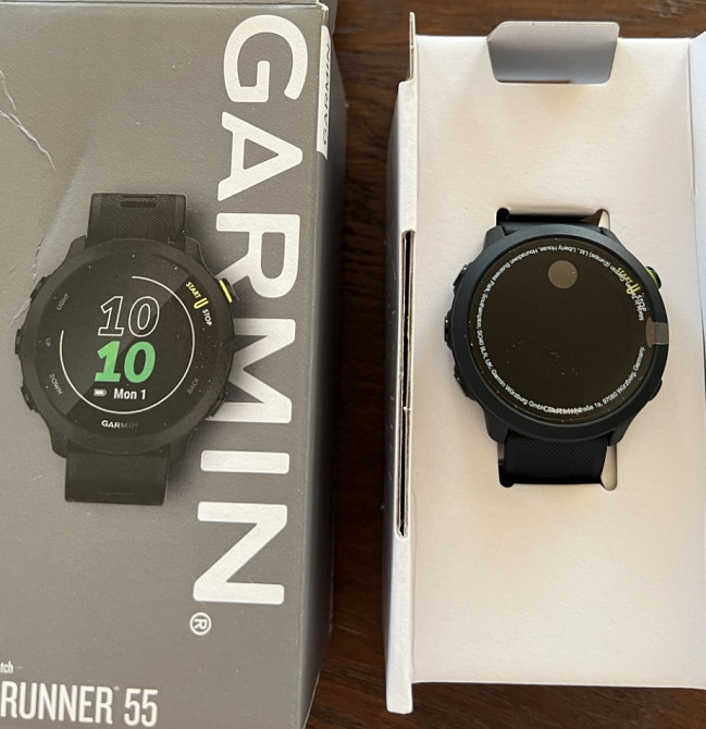 Спортивний смарт-годинник Garmin   Garmin Forerunner 55 Black Харків - фото 5