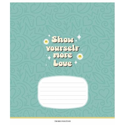 Тетрадь Школярик Cool phrases 12 листов линия (012-3350L) Винница - изображение 1