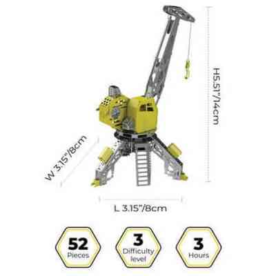 Конструктор Metal Time коллекционная модель Mighty Machine (MT055) Винница