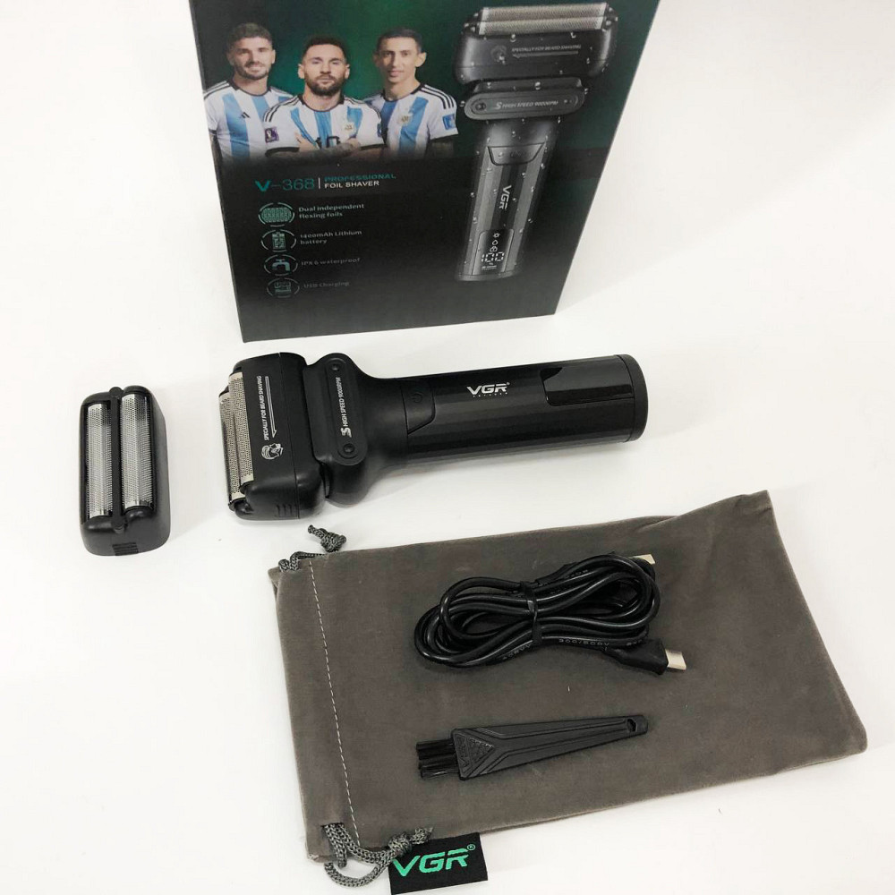 Електробритва для бороди VGR V-368, Хороша бритва портативна, Професійна бритва для волосся TV-96 Львів - фото 14