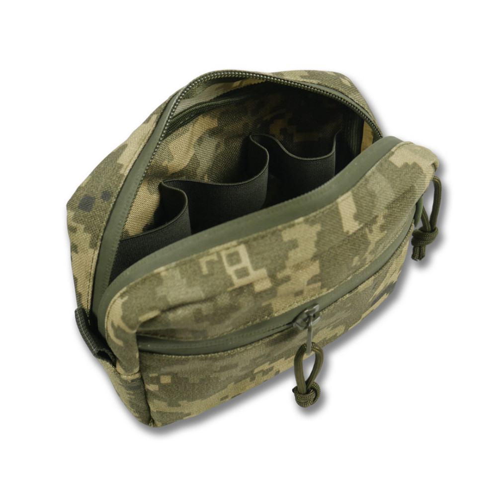 Подсумок утилитарный пиксель. Универсальный подсумок на плитоноску, РПС, пояс. Утилитарные подсумки Киев - изображение 3