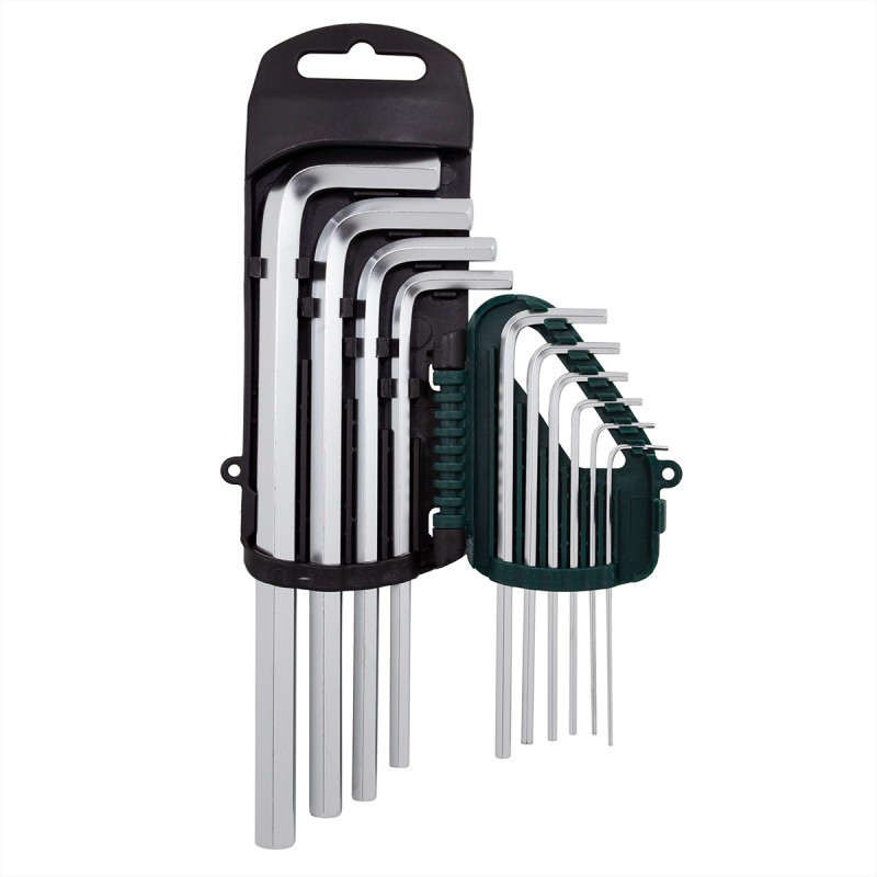 Набір ключів Г-подібних довгих 6-граних, 10пр. (1.27, 1.5, 2, 2.5, 3-6, 8, 10мм) в пластиковому три Одеса - фото 2