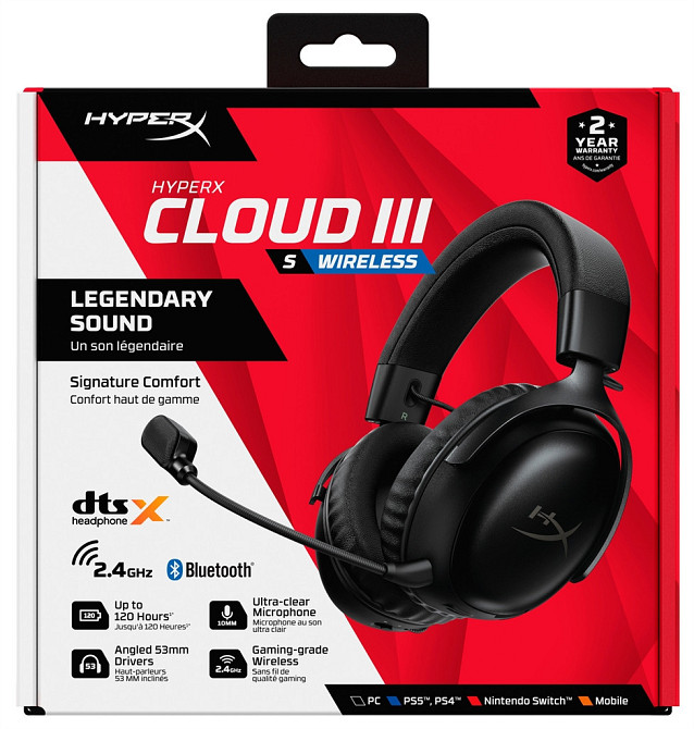 Гарнітура HyperX Cloud III S Black (A59YZAA) ( Чорний ) Харків - фото 10