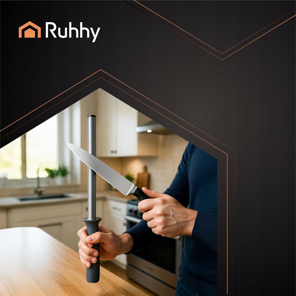 Алмазна точилка мусат для ножів 30 см Ruhhy (26153) Нововолинськ - фото 4