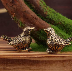 Фигурка бронзовая маленькая Воробей Киев - изображение 1