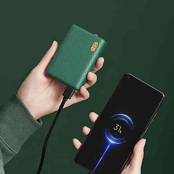 Зовнішній акумулятор ZMi Mini Powerbank 10000mAh 22.5W QB817 Green Киев