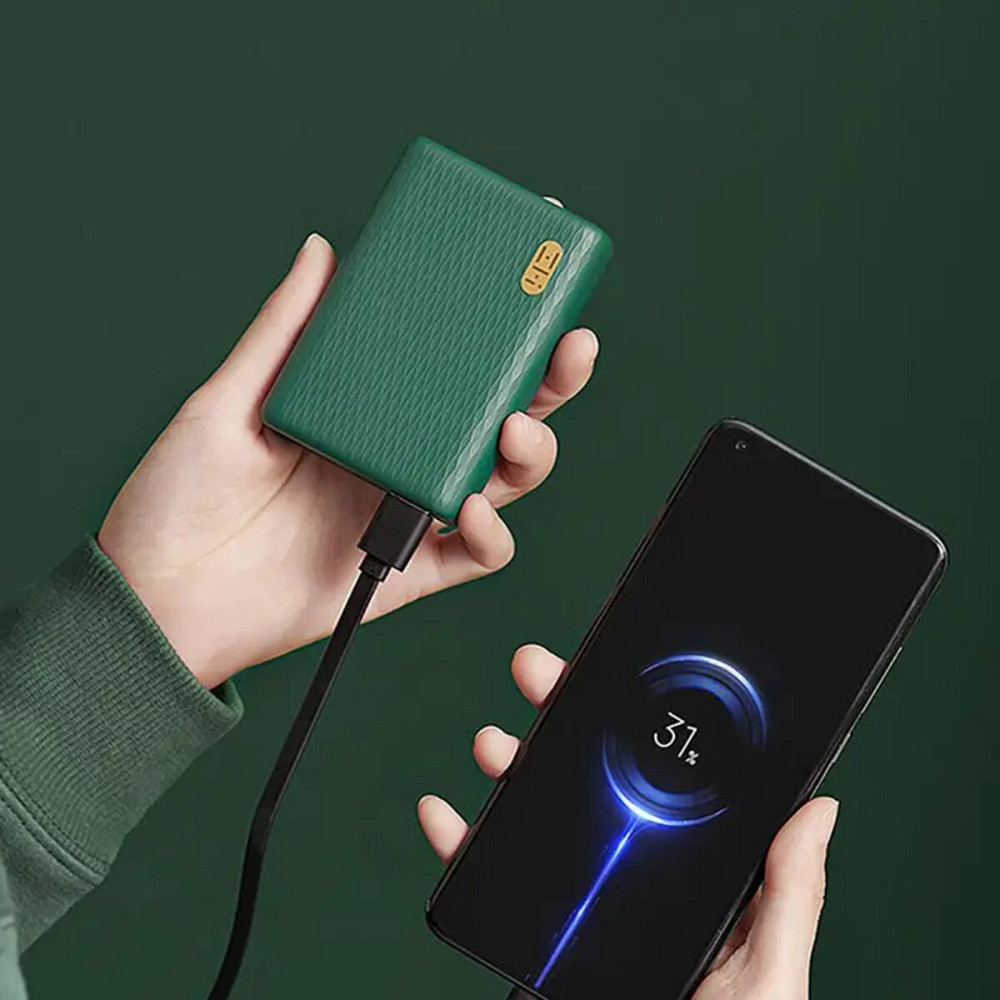 Зовнішній акумулятор ZMi Mini Powerbank 10000mAh 22.5W QB817 Green Киев - изображение 4