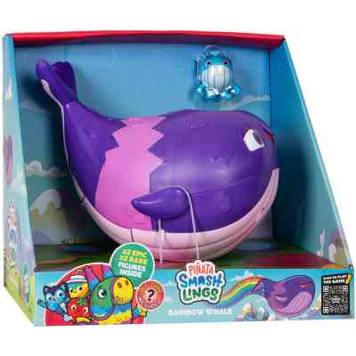 Игровой набор Pinata Smashlings Радужный кит (кит, 4 фигурки, аксессуары) (SL9003) Вінниця
