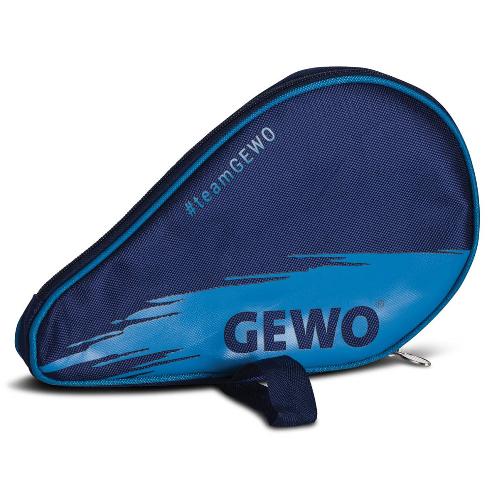 Чохол для ракетки Gewo Round Cover Wave з відділенням для м'ячів Marine/Light blue (109676962) Київ - фото 1