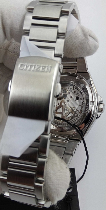 Японские мужские часы Citizen NP4080-50L механика автоподзавод, сапфир. Киев - изображение 3