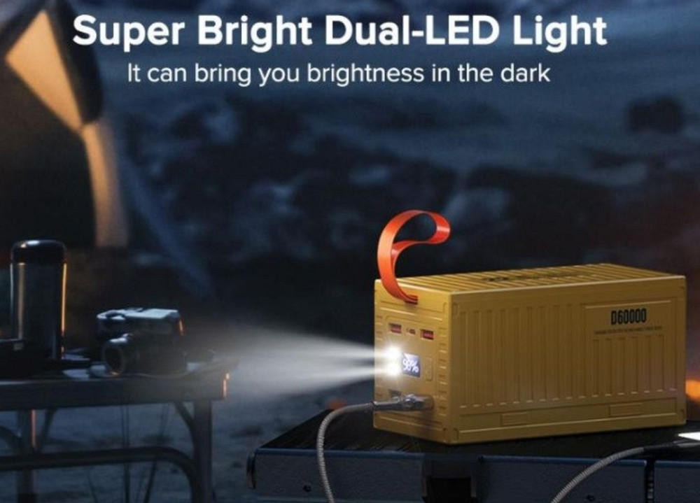 Павербанк Power Bank Qoovi 60 Ah. Київ - фото 2